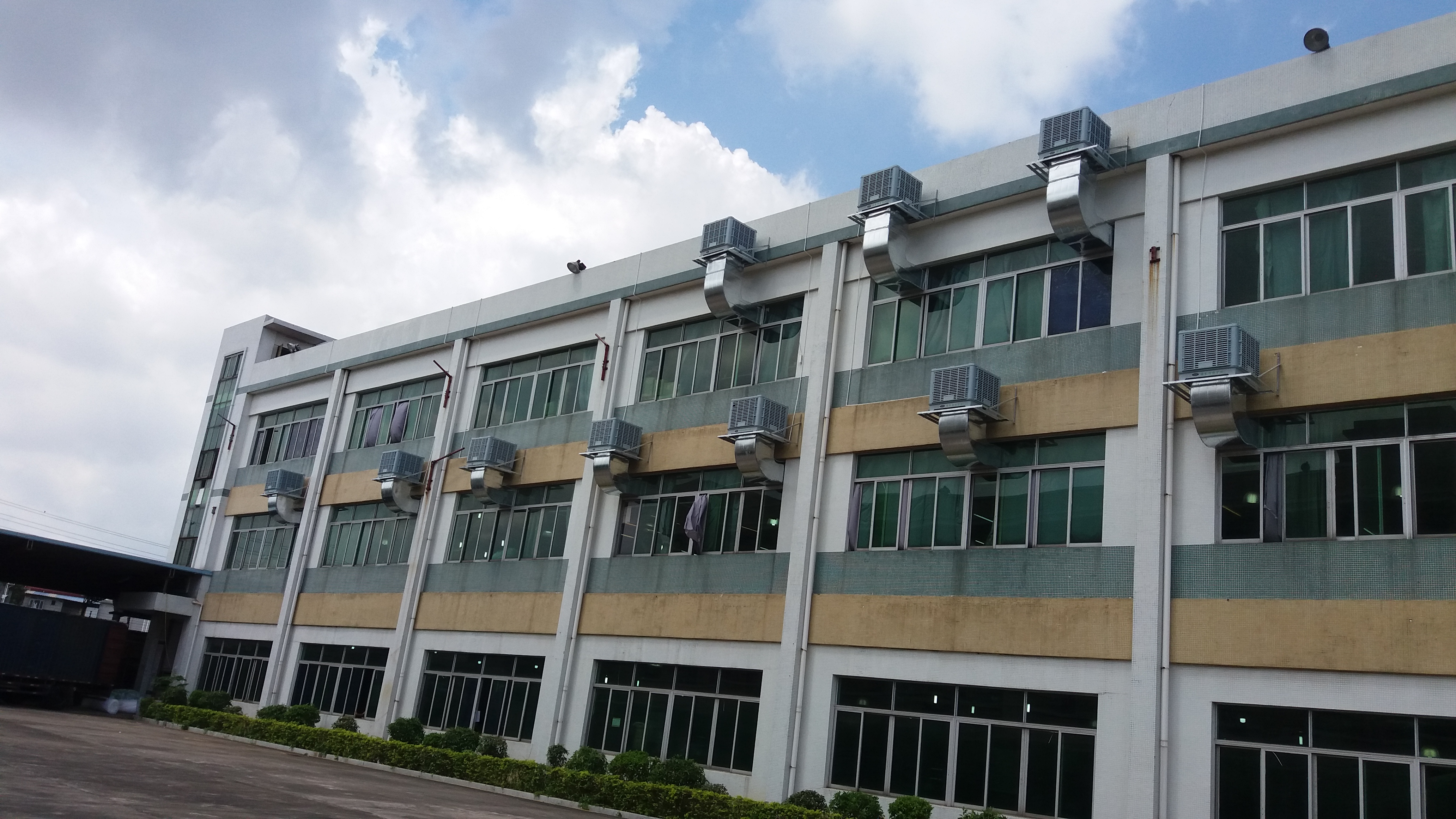 電鍍壓軸車間降溫送風(fēng)方案